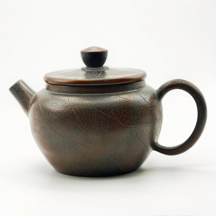 Jianshui “Full Moon” Wide-Mouth Handmade Small Solo Teapots Collection - Tea and Whisk