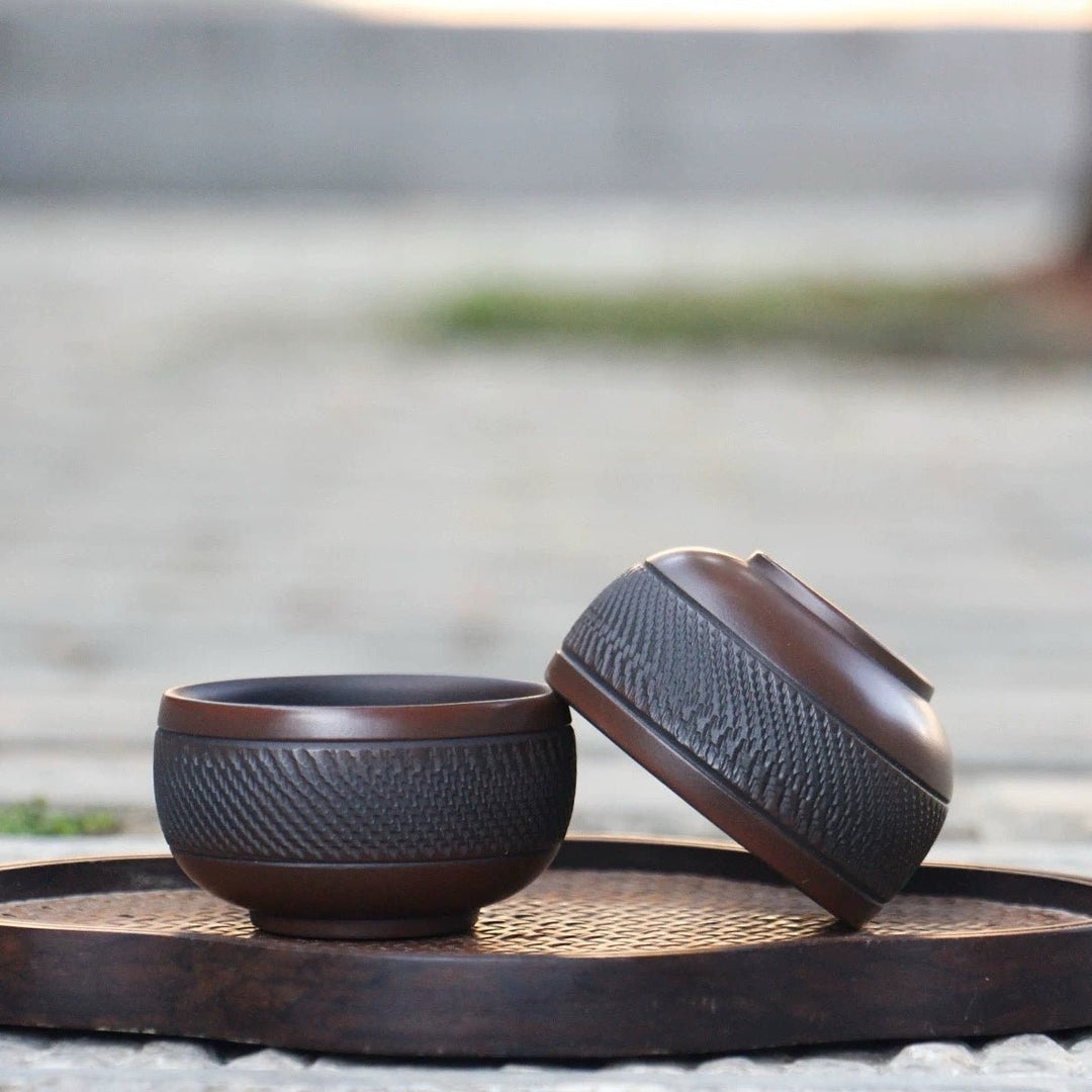 Jianshui Handmade Tea Cup - Tea and Whisk