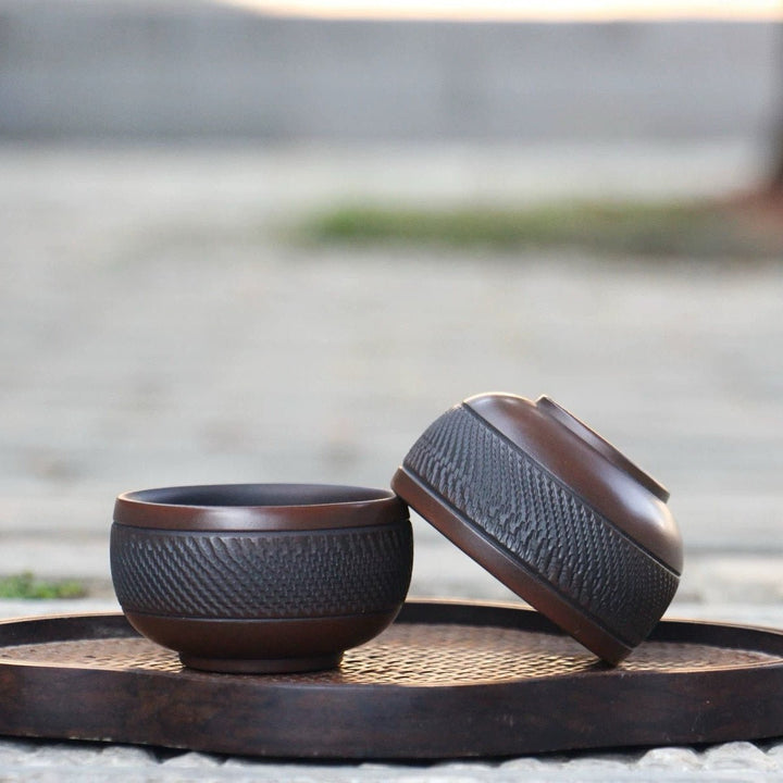 Jianshui Handmade Tea Cup - Tea and Whisk