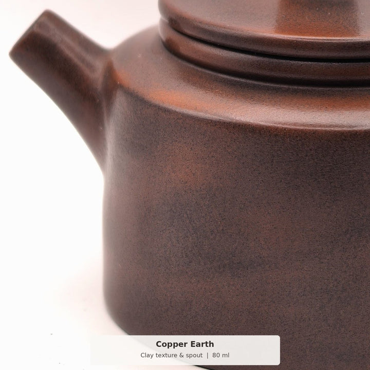 Jianshui “Little Drum” Solo Gongfu Teapot – 80 ml - Tea and Whisk