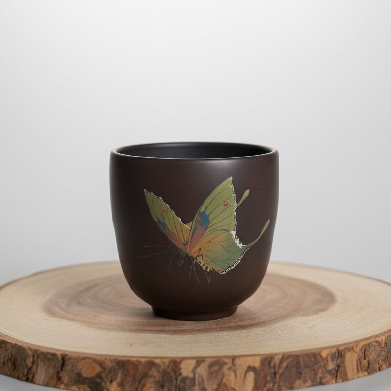 Jianshui Master Handmade Tea Cup Collection - Tea and Whisk