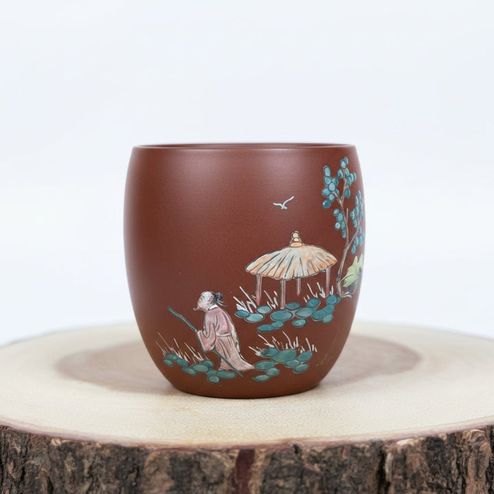 Jianshui Master Handmade Tea Cup Collection - Tea and Whisk