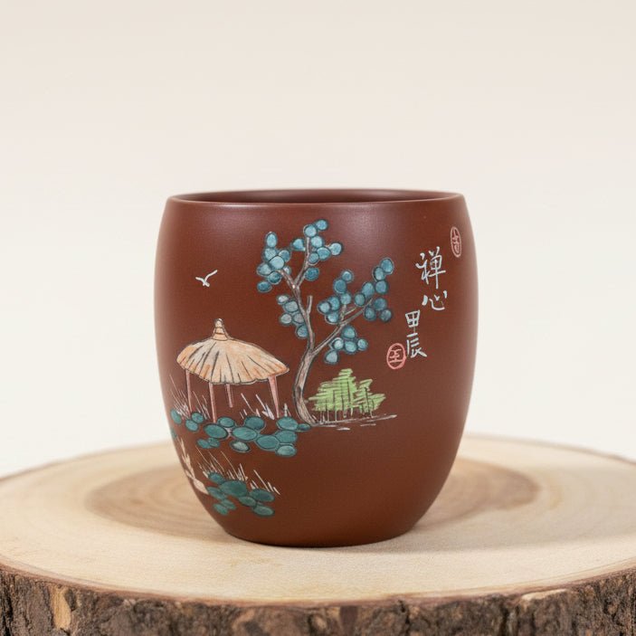 Jianshui Master Handmade Tea Cup Collection - Tea and Whisk