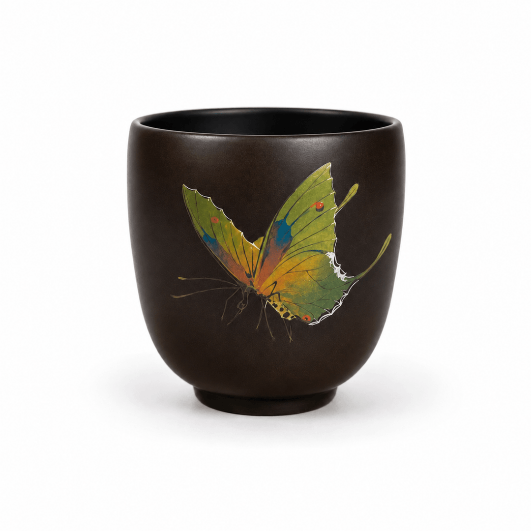 Jianshui Master Handmade Tea Cup Collection - Tea and Whisk