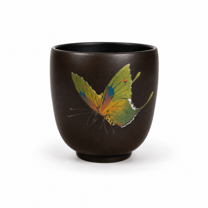 Jianshui Master Handmade Tea Cup Collection - Tea and Whisk