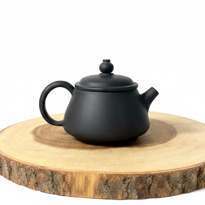 Jianshui “Stone Dipper” Handmade Small Solo Teapot - Tea and Whisk
