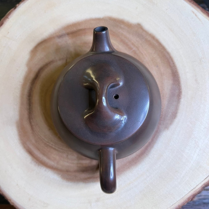 Jianshui “Stone Dipper” Handmade Small Solo Teapot - Tea and Whisk