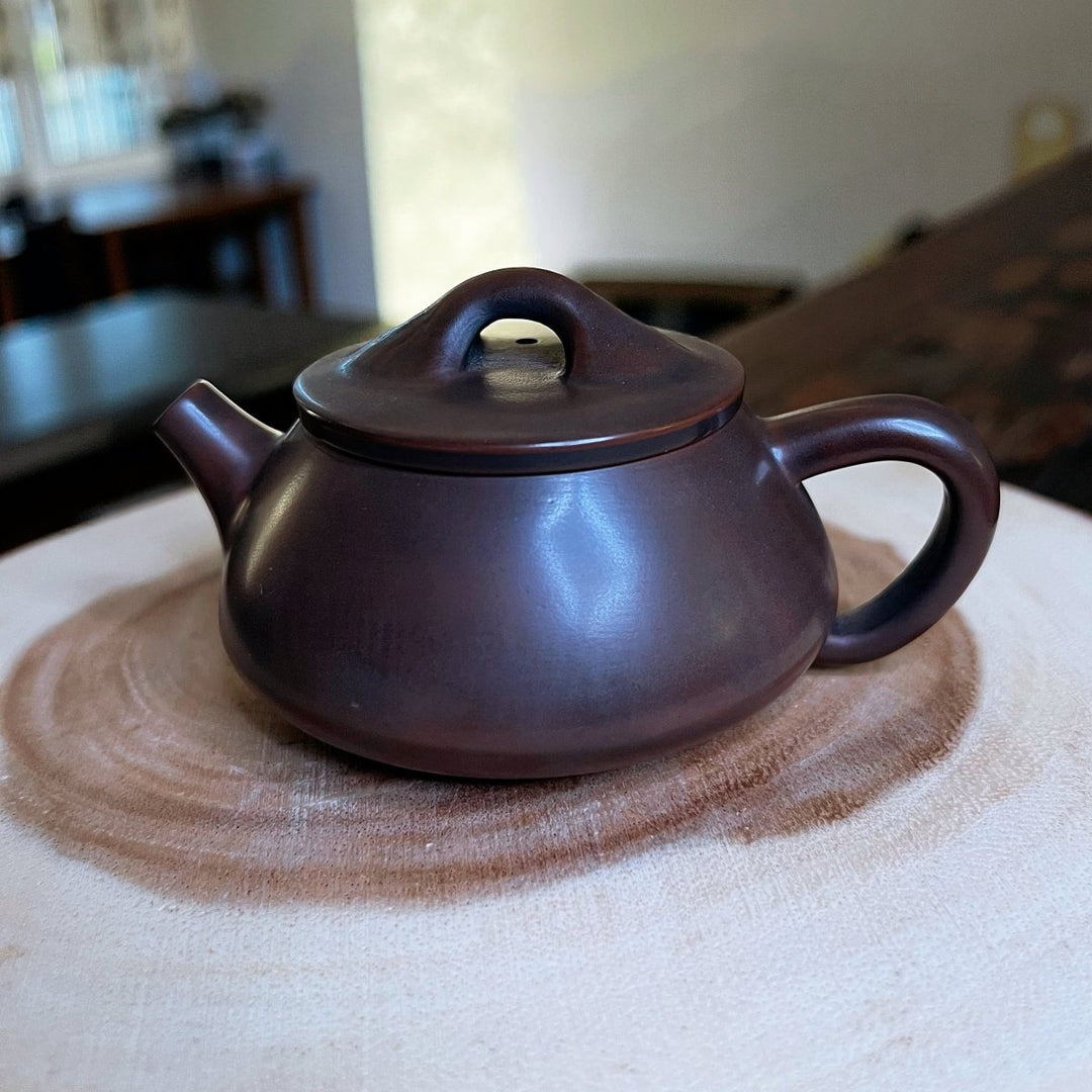 Jianshui “Stone Dipper” Handmade Small Solo Teapot - Tea and Whisk