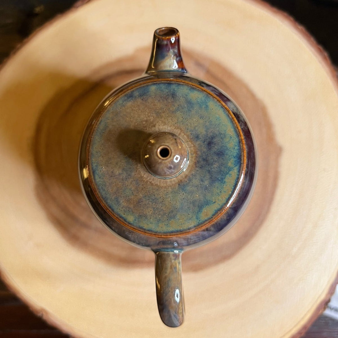 Jianshui Wood-Fired Kiln-Changed Glazed Teapot Collection - Tea and Whisk