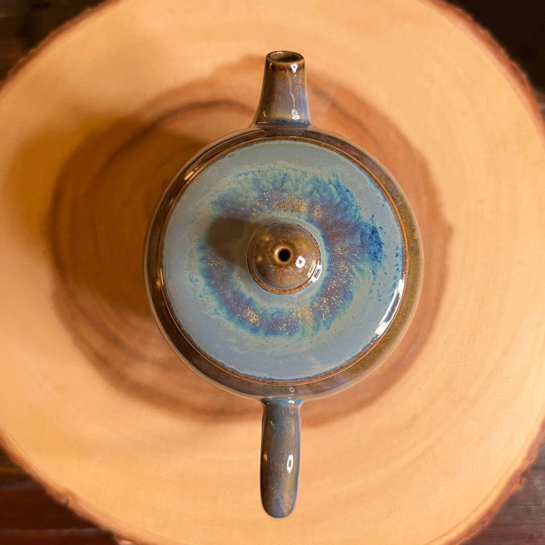 Jianshui Wood-Fired Kiln-Changed Glazed Teapot Collection - Tea and Whisk