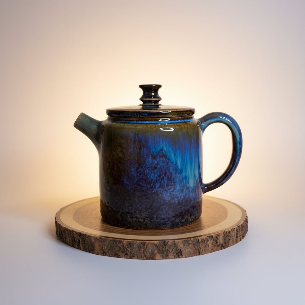 Jianshui Wood-Fired Kiln-Changed Glazed Teapot Collection - Tea and Whisk