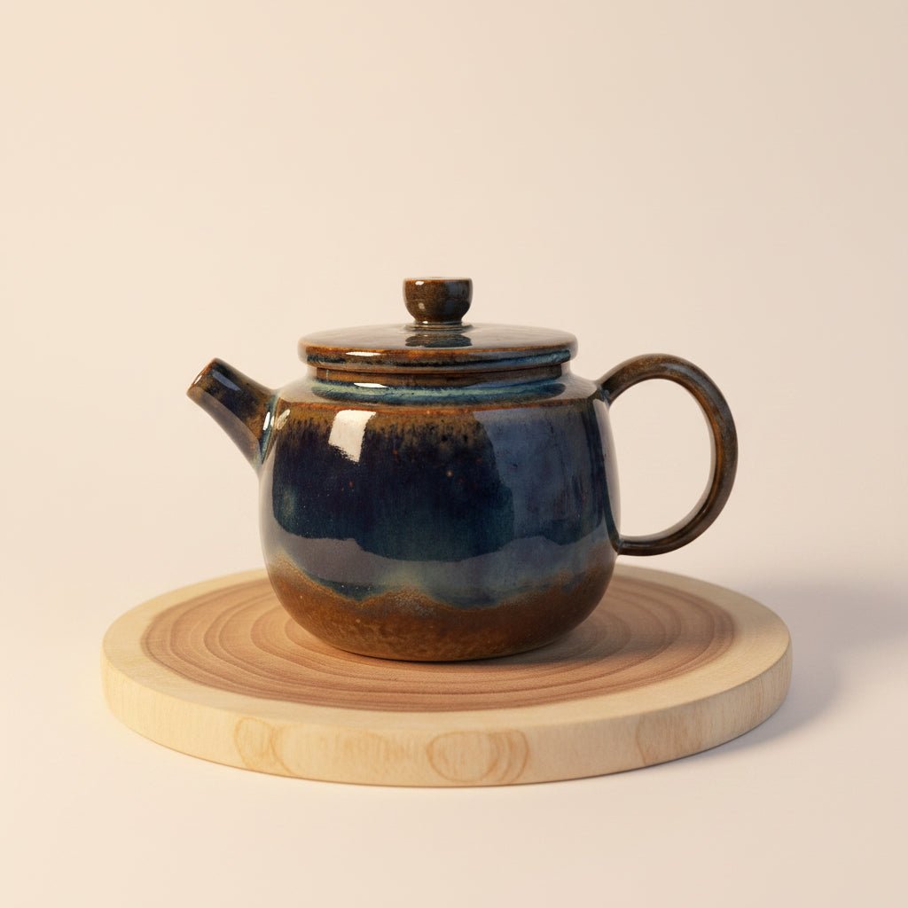 Jianshui Wood-Fired Kiln-Changed Glazed Teapot Collection - Tea and Whisk