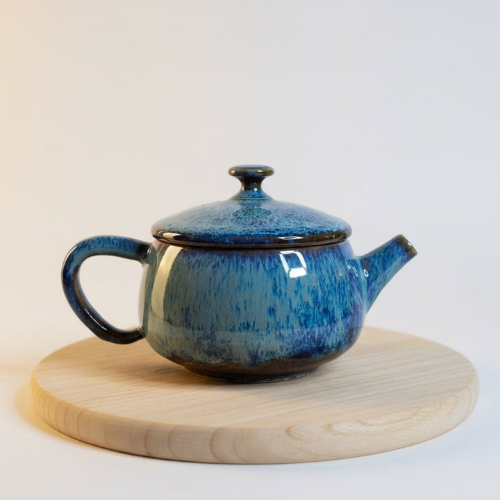 Jianshui Wood-Fired Kiln-Changed Glazed Teapot Collection - Tea and Whisk