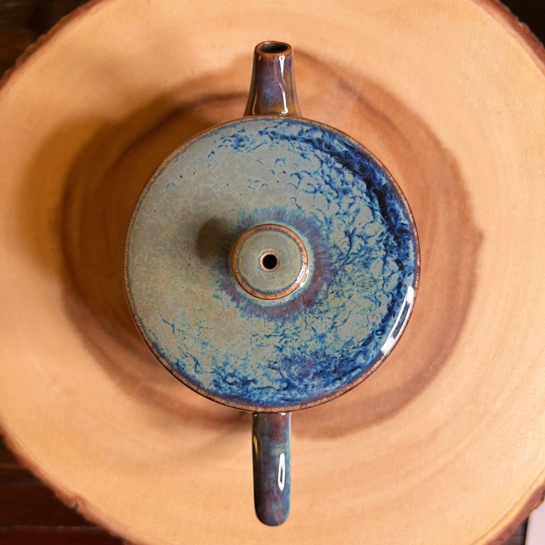 Jianshui Wood-Fired Kiln-Changed Glazed Teapot Collection - Tea and Whisk