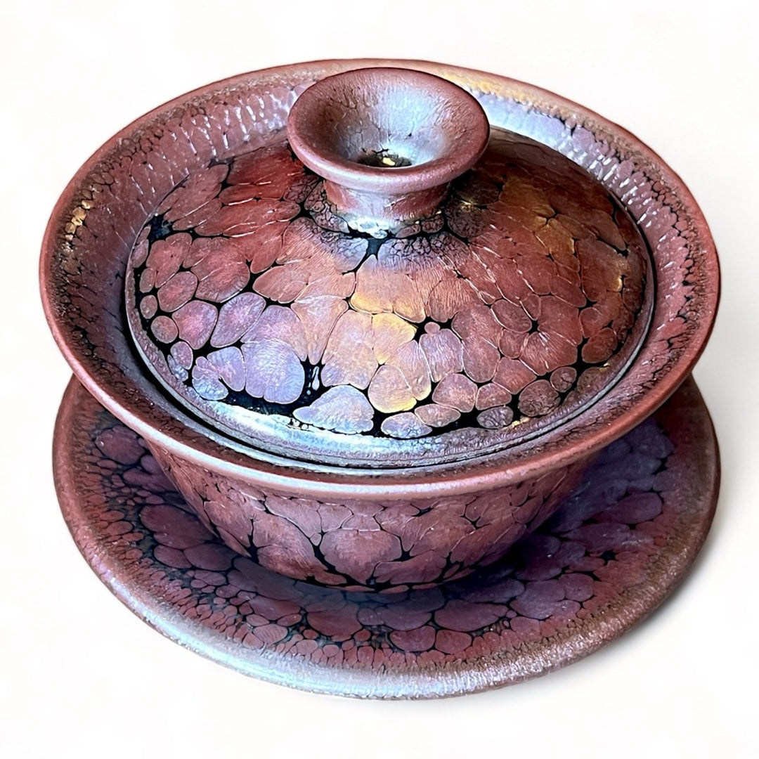 Jianzhan Tenmoku Dragon Scale Gaiwan - Tea and Whisk