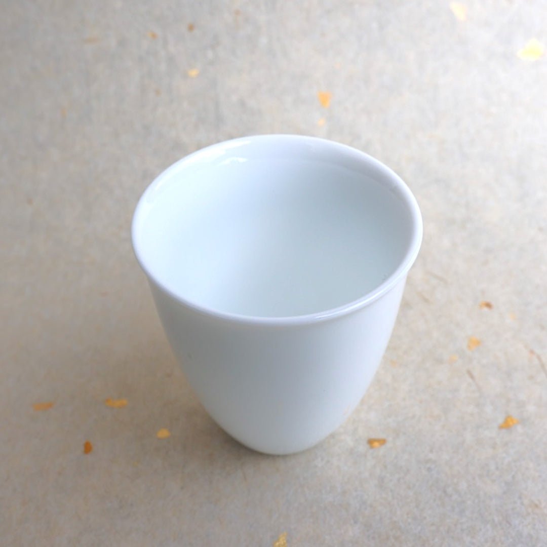 Jingdezhen "Aroma Teacup" - Tea and Whisk
