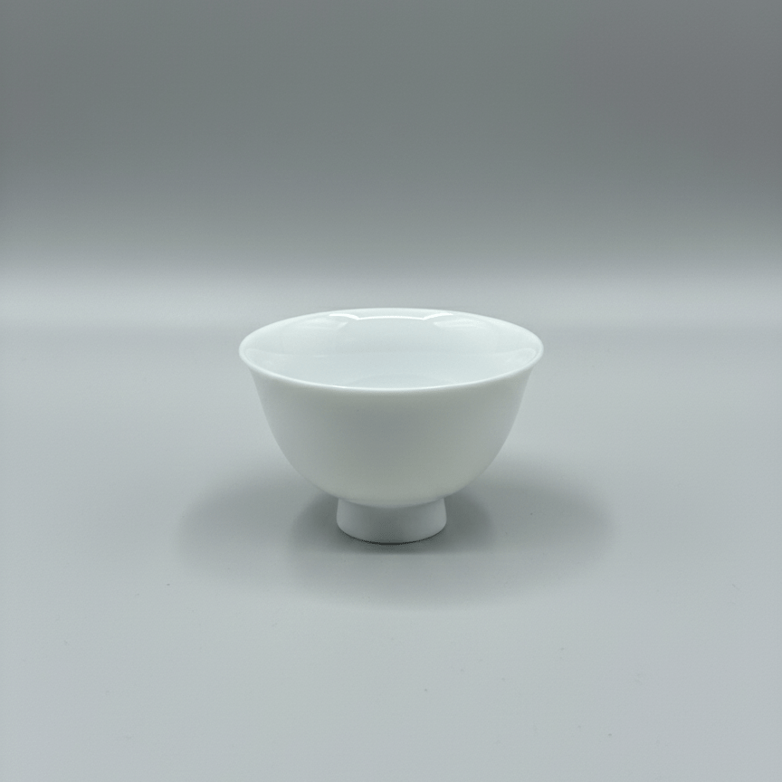 Jingdezhen Authentic Qing - Style Porcelain Teacup - Tea and Whisk