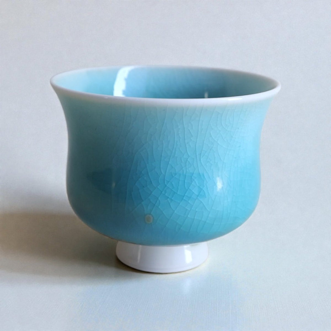 Jingdezhen "Azure Veil" Gaiwan And Teacups - Tea and Whisk