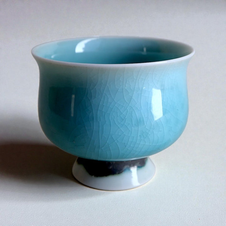 Jingdezhen "Azure Veil" Gaiwan And Teacups - Tea and Whisk