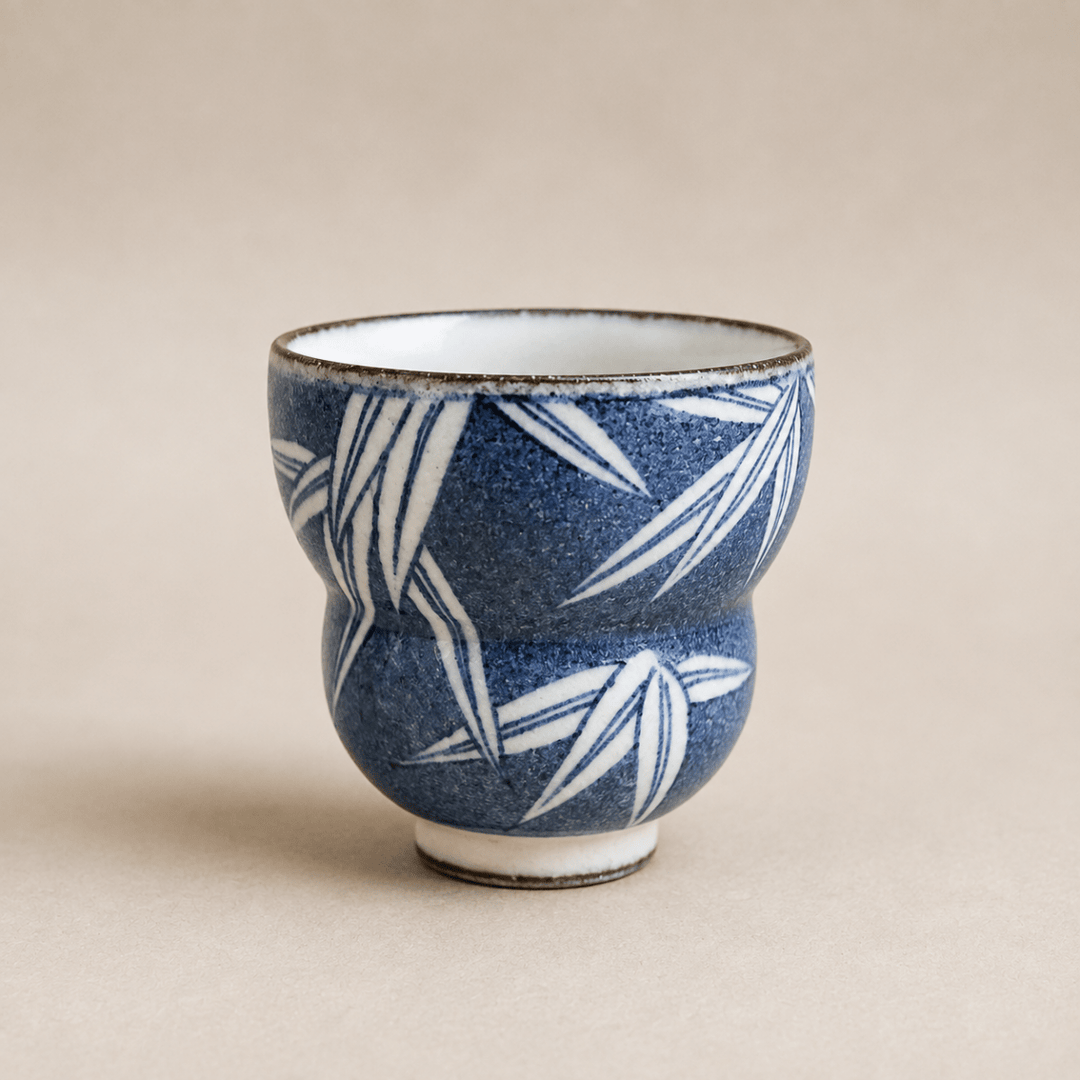 Jingdezhen "Bamboo Forest" Qinghua Collection - Tea and Whisk