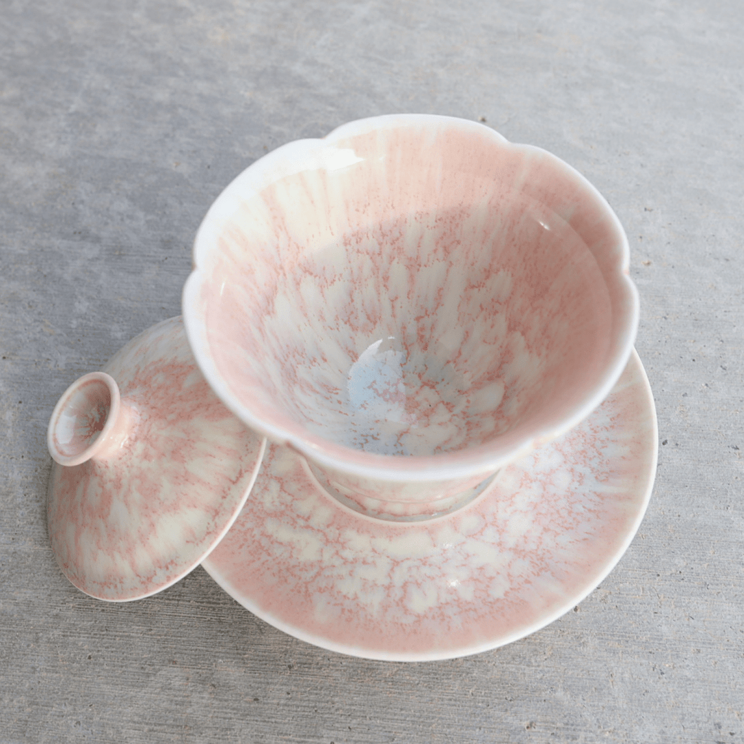 Jingdezhen Blooming Gaiwan - Tea and Whisk