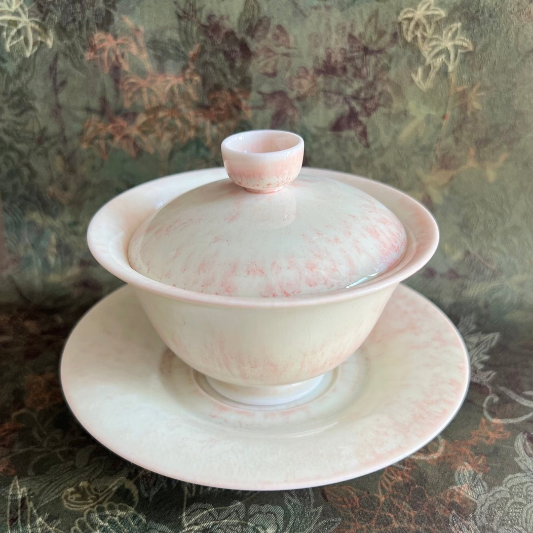 Jingdezhen Blooming Handmade Gaiwan - Tea and Whisk