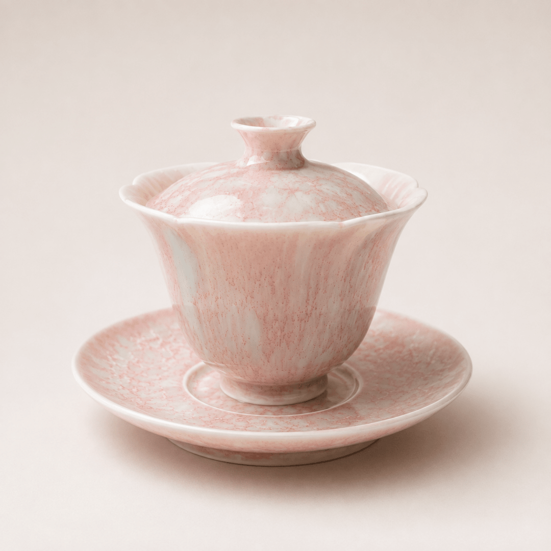 Jingdezhen Blooming Handmade Gaiwan - Tea and Whisk