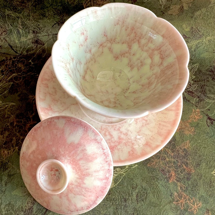 Jingdezhen Blooming Handmade Gaiwan - Tea and Whisk