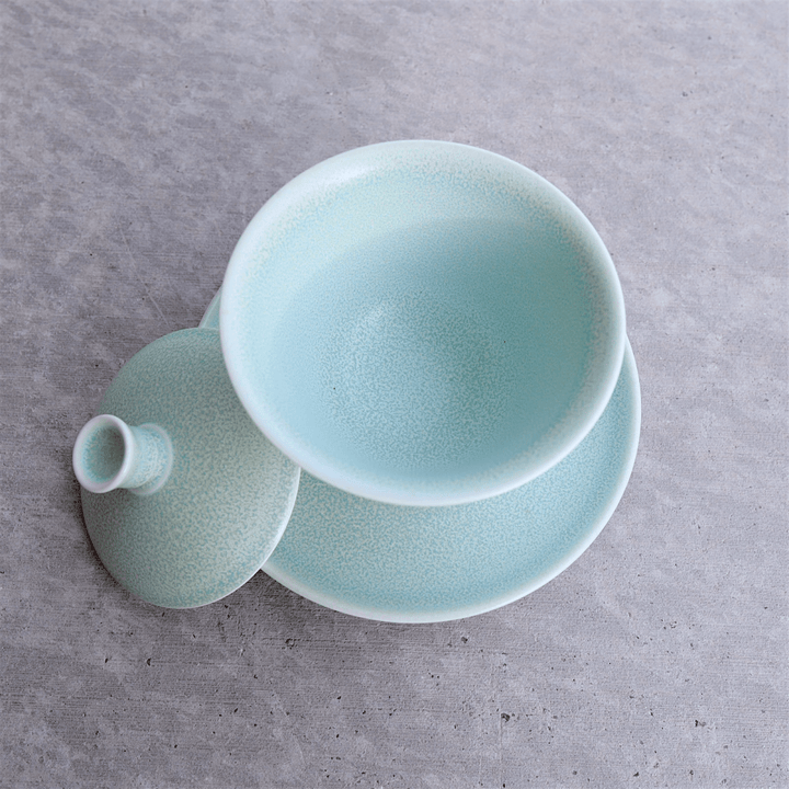 Jingdezhen "Frost Whisper" Gaiwan - Tea and Whisk