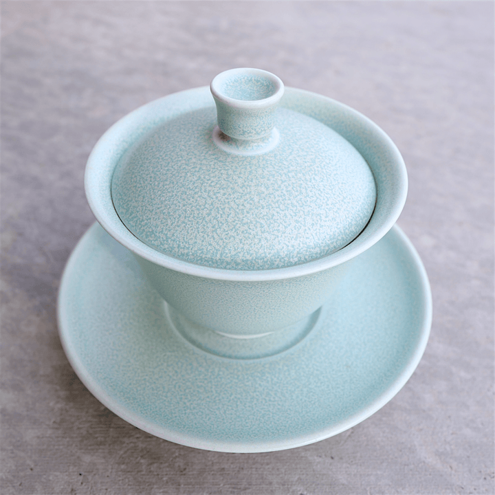 Jingdezhen "Frost Whisper" Gaiwan - Tea and Whisk