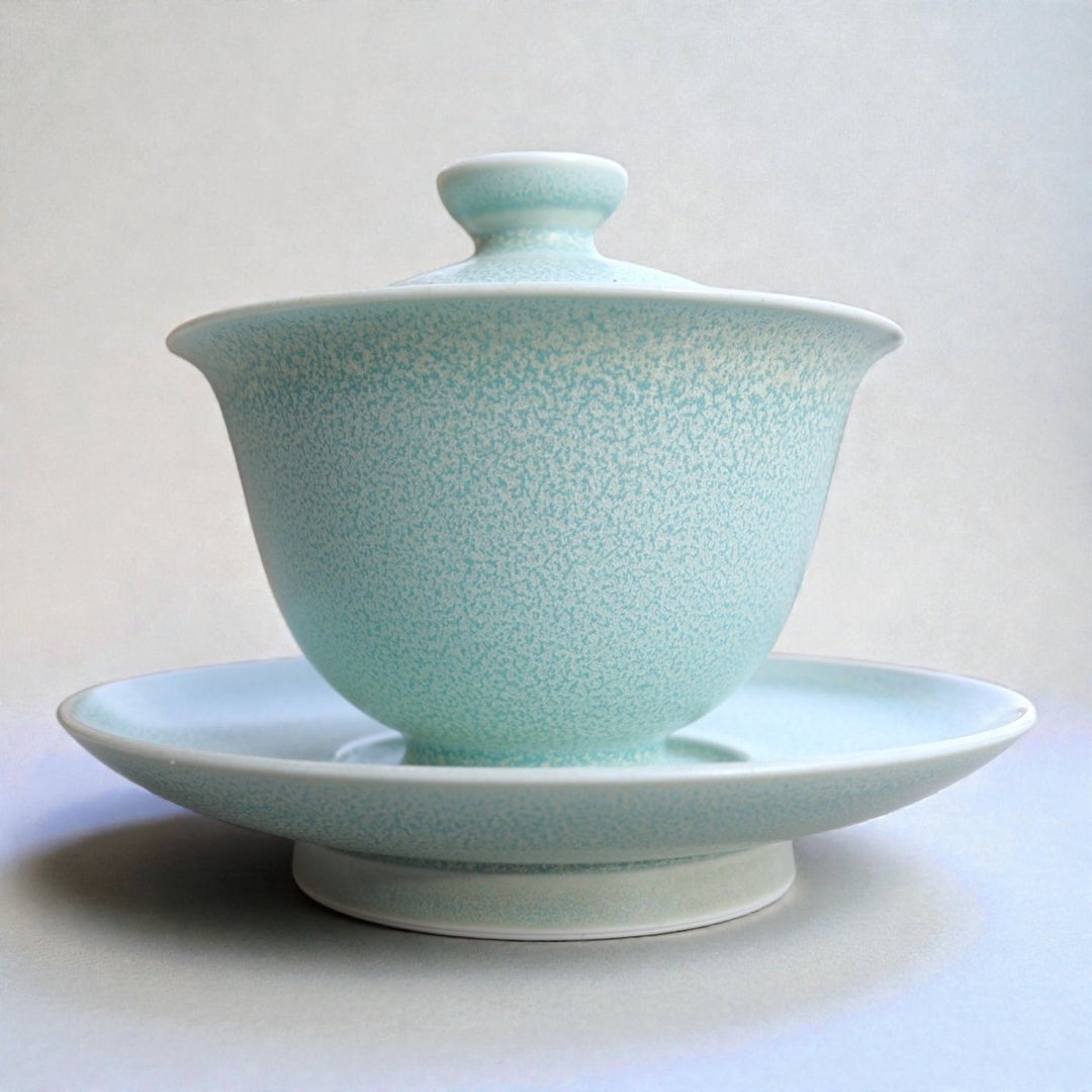 Jingdezhen "Frost Whisper" Gaiwan - Tea and Whisk