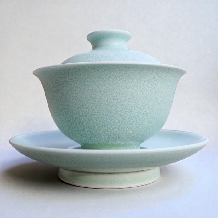 Jingdezhen "Frost Whisper" Gaiwan - Tea and Whisk