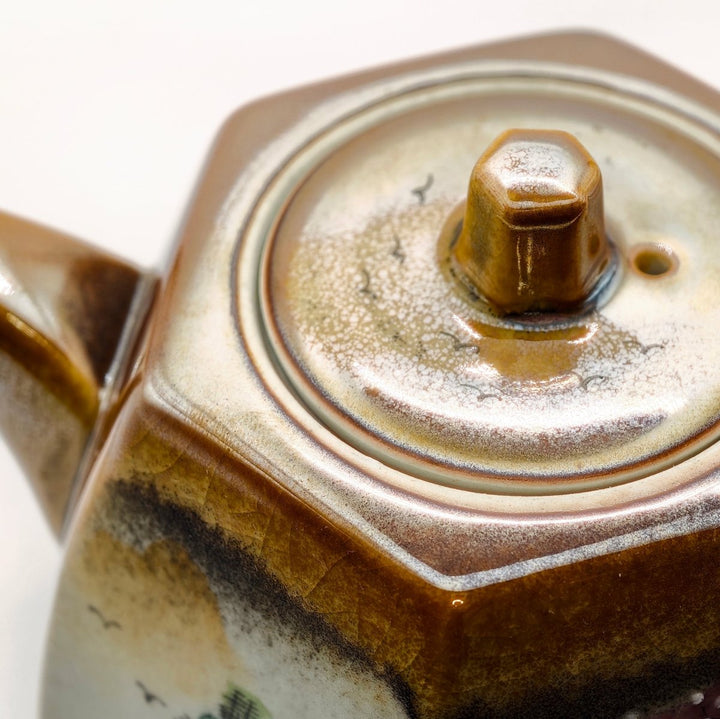 Jingdezhen Hand-Painted "Quiet Valley" Teapot - 190ml - Tea and Whisk