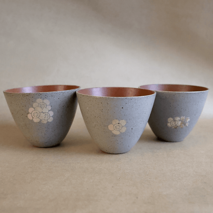 Jingdezhen Handcrafted "Blossom Luster" Gaiwan and Teacups - Tea and Whisk