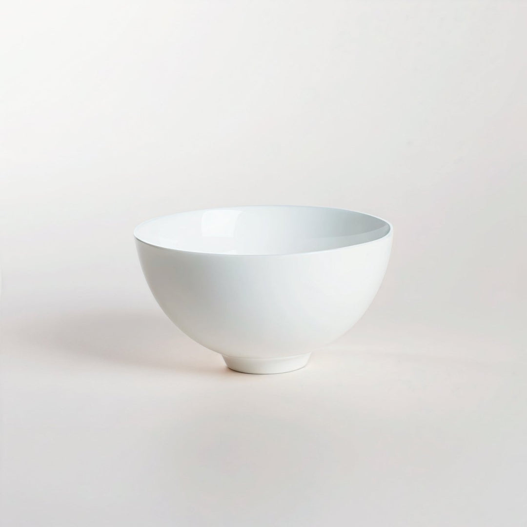 Jingdezhen "Meditation" Teabowl White Jade Large Teacup - Tea and Whisk