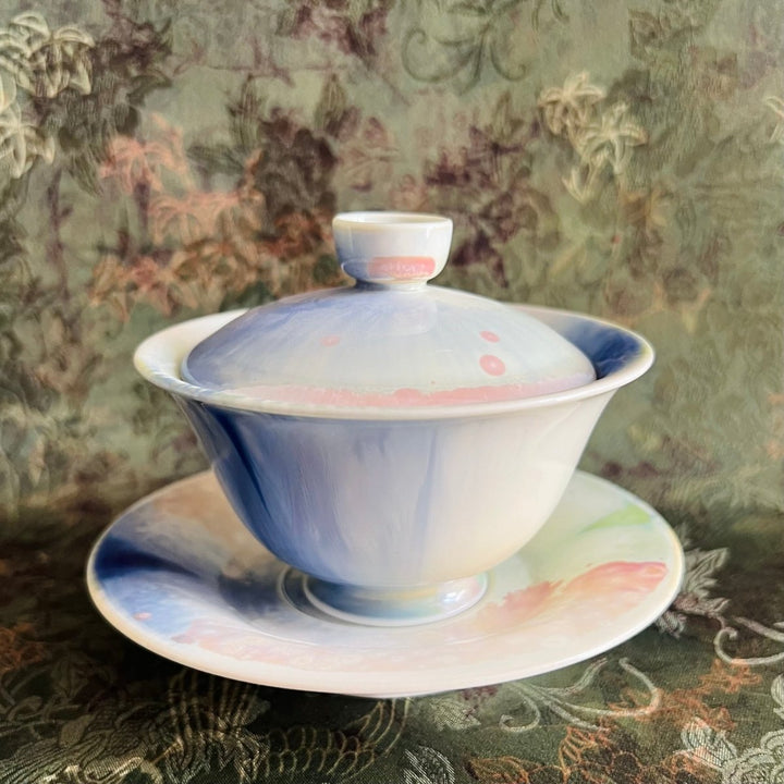 Jingdezhen "Nebula" Handmade Gaiwan - Tea and Whisk