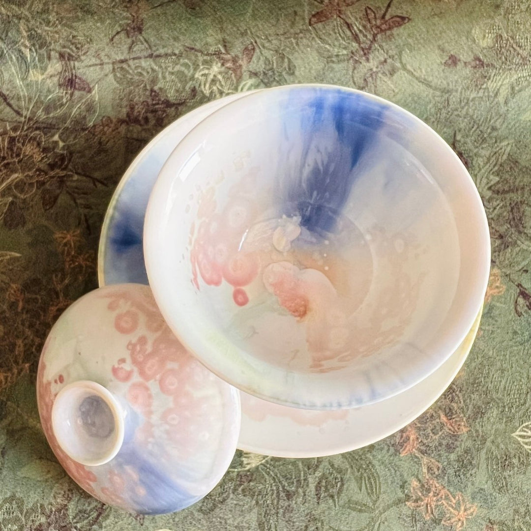 Jingdezhen "Nebula" Handmade Gaiwan - Tea and Whisk