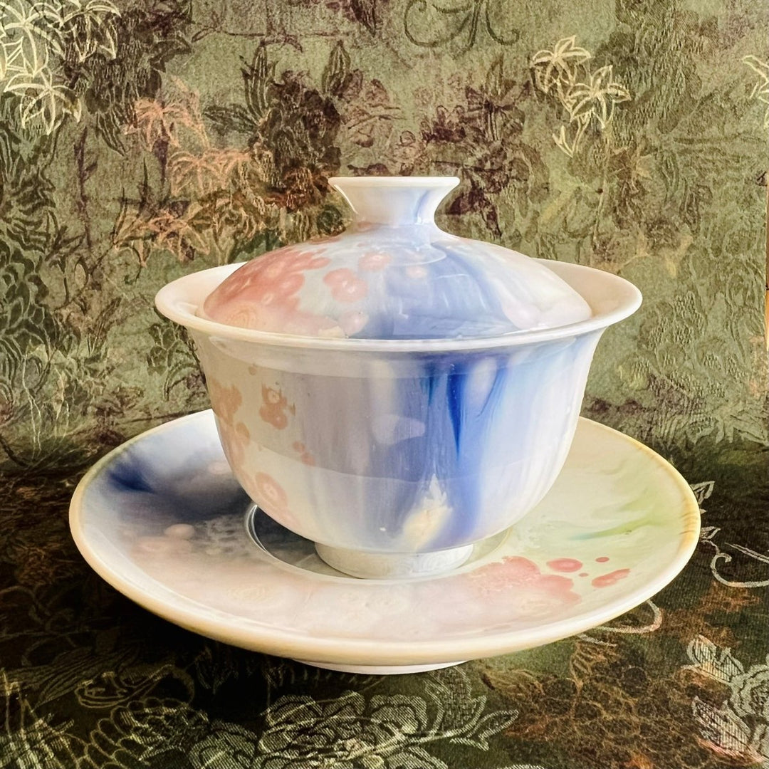 Jingdezhen "Nebula" Handmade Gaiwan - Tea and Whisk