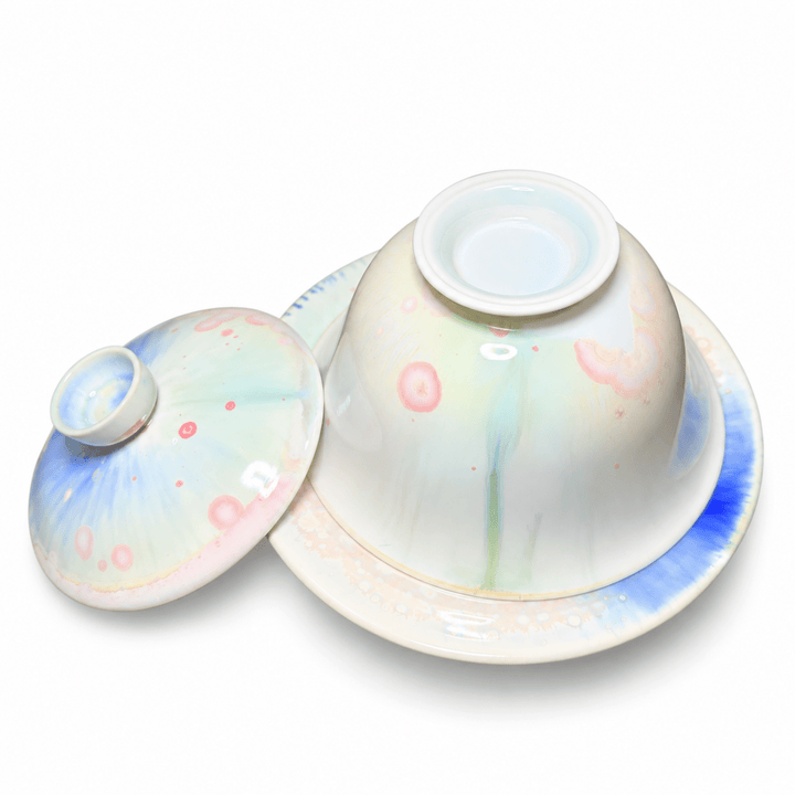 Jingdezhen Nebula Handmade Glazed Gaiwan - Tea and Whisk