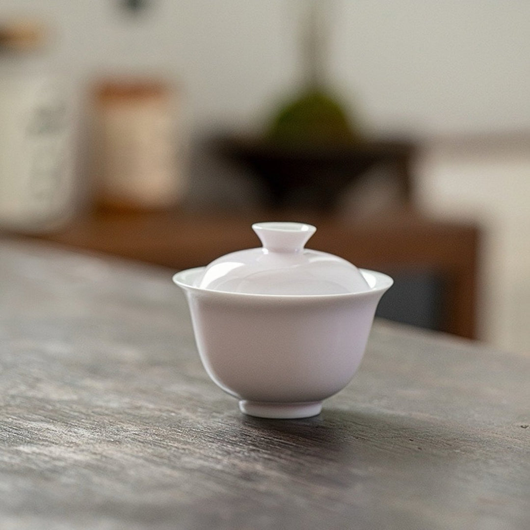 Jingdezhen Soft Glaze Harmony Collection Gaiwan - Tea and Whisk