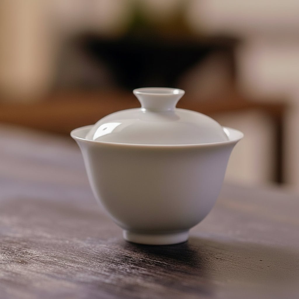 Jingdezhen Soft Glaze Harmony Collection Gaiwan - Tea and Whisk