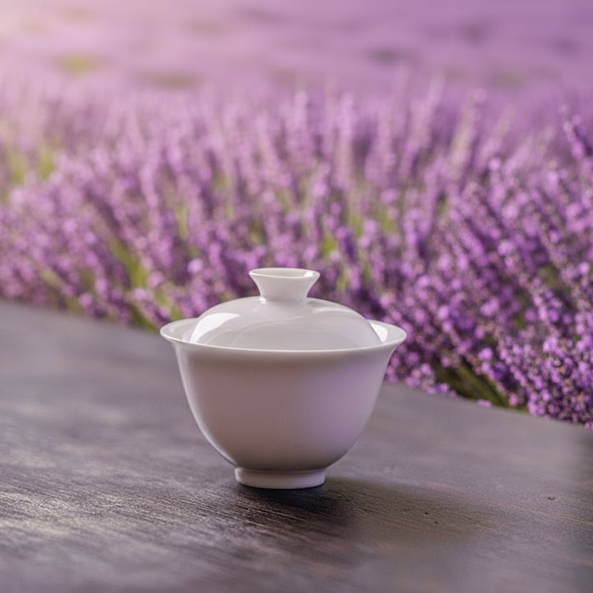 Jingdezhen Soft Glaze Harmony Collection Gaiwan - Tea and Whisk