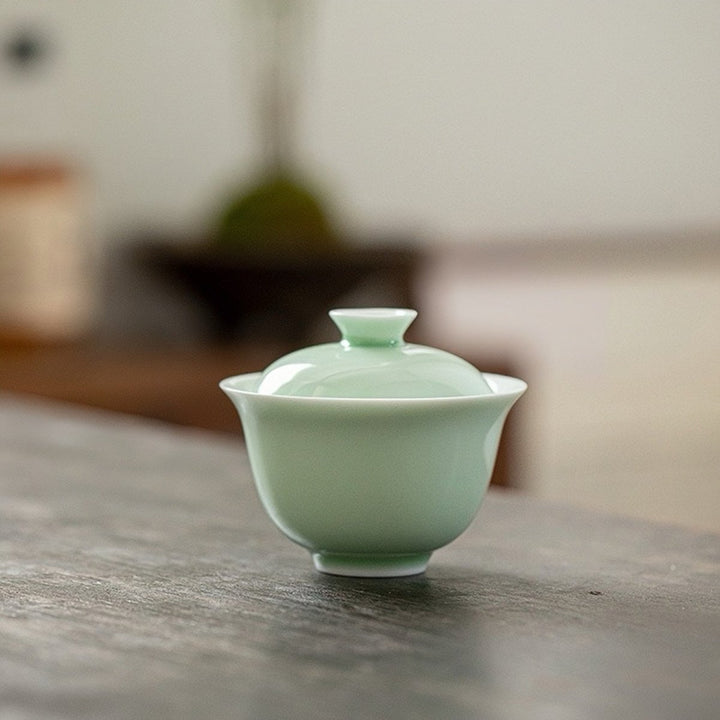 Jingdezhen Soft Glaze Harmony Collection Gaiwan - Tea and Whisk