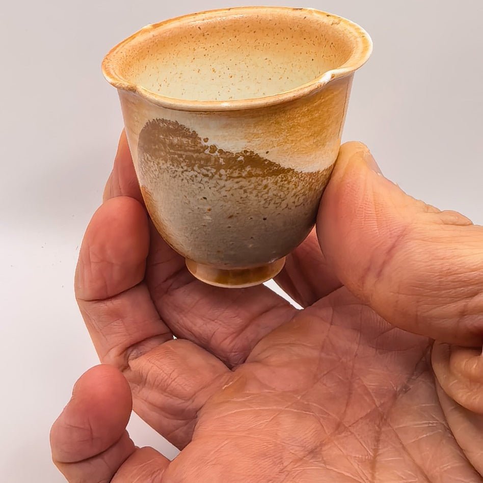 Jingdezhen Wood-Fired Aroma Teacup - Tea and Whisk