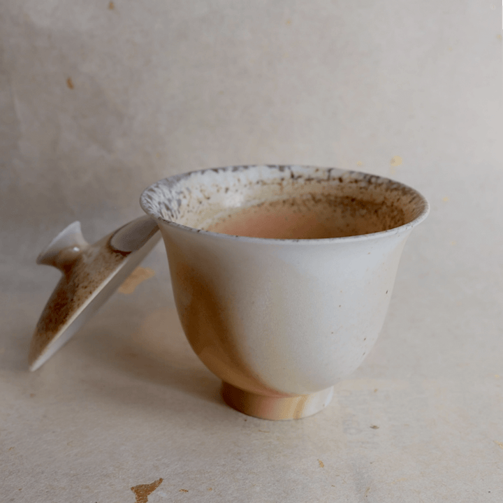 Jingdezhen Wood - Fired Gaiwan - Tea and Whisk