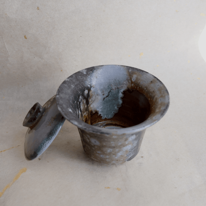 Jingdezhen Wood - Fired Gaiwan - Tea and Whisk