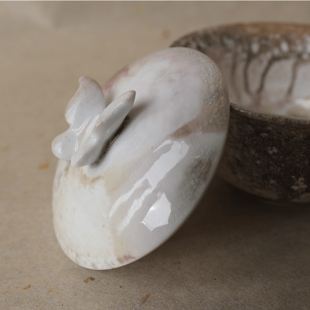 Jingdezhen Wood - Fired Gaiwan - Tea and Whisk