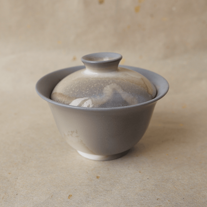 Jingdezhen Wood - Fired Gaiwan - Tea and Whisk