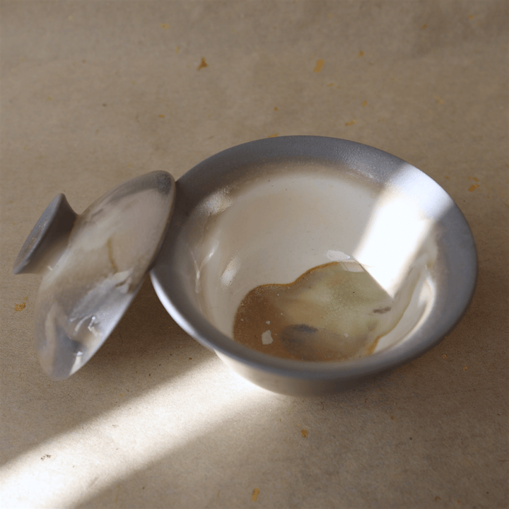 Jingdezhen Wood - Fired Gaiwan - Tea and Whisk