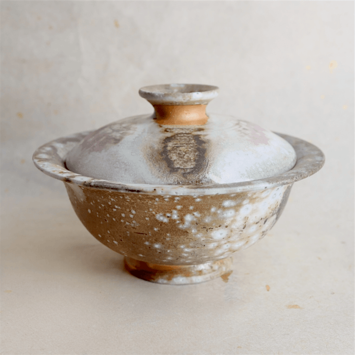 Jingdezhen Wood - Fired Gaiwan - Tea and Whisk